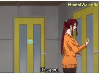 Anime mīļākais kreisais uz a puddle no sperma