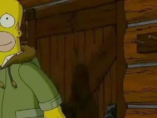 Simpsons স্ত্রী বশ করা cabin এর প্রেম