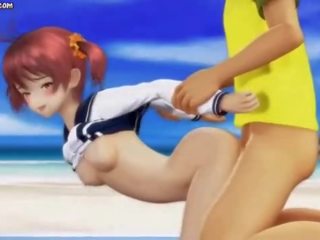 Animated teenie getting anal adult clip