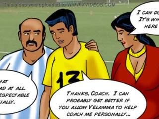 Velamma епизод 43 : beguiling асистент треньор velamma