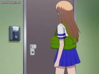 Redhead Anime Tramp Sucking A Fat prick