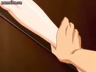 Hentai strumpet prende suo culo penetrato