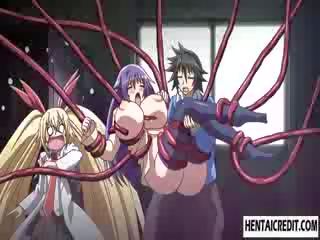 Hentai cookie fucked by tentacles