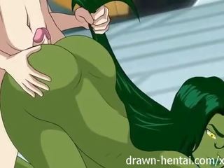 Stupendous cztery hentai - she-hulk odlew