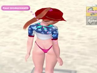 Voluttuoso spiaggia 3 gameplay - hentai gioco