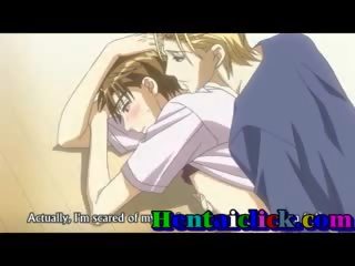 Mince l'anime gai stupendous masturbated et sexe film action