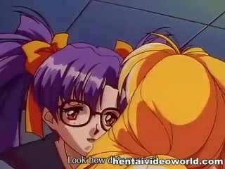 Anime Lesbians In Japanese Hentai xxx clip