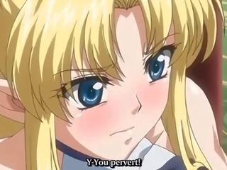 Puikus blondinė anime fairy pyzda susitrenkiau kietas
