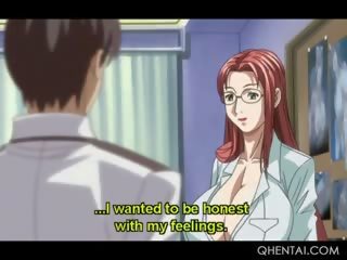 Excited Hentai Teacher In Huge Tits Rides Students putz In