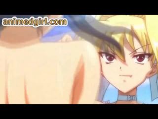 Amarrado para cima hentai incondicional caralho por transsexual anime clipe