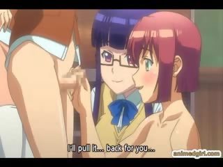 Swimsuit Anime Shemale honey Gets Sucked Her Bigcock