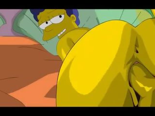Simpsons seks video- homer eikels marge