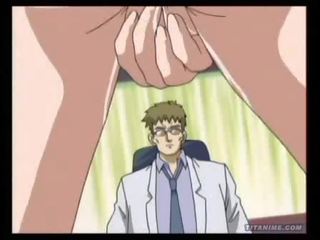 Malaki titted anime buhok na kulay kape begs para peter hanggang nito malalim sa kanya seductress pamamasa puke