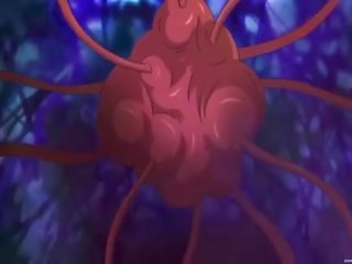 Pinkhead lassie döngölt által szemérmetlen tentacles
