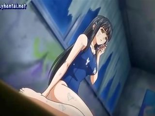 Sedusive Anime babe Gives Oral In Group