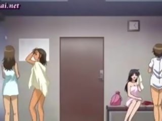 Wild Anime Teacher Enjoys A peter