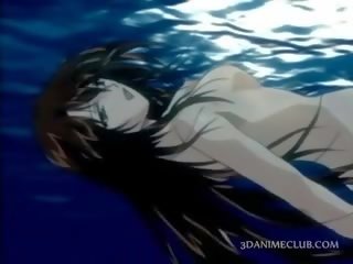 Pussy Fingered Anime sex movie Slave Slurps outstanding Squirt