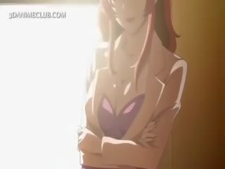 Shorthaired Hentai deity Boobs Teased By Her exceptional GF