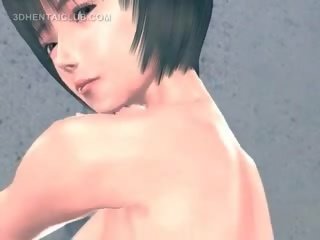 Terrific Ass Anime divinity Banged From Behind Gets Creampie