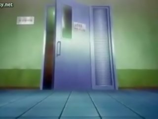 Malaki meloned anime streetwalker makakakuha ng hadhad