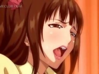 3d anime gadis sekolah mendapat faraj fucked upskirt dalam katil
