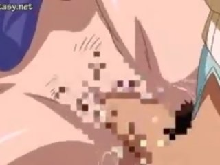 Dögös anime goddess jelentkeznek cicik szívja és dörzsölte